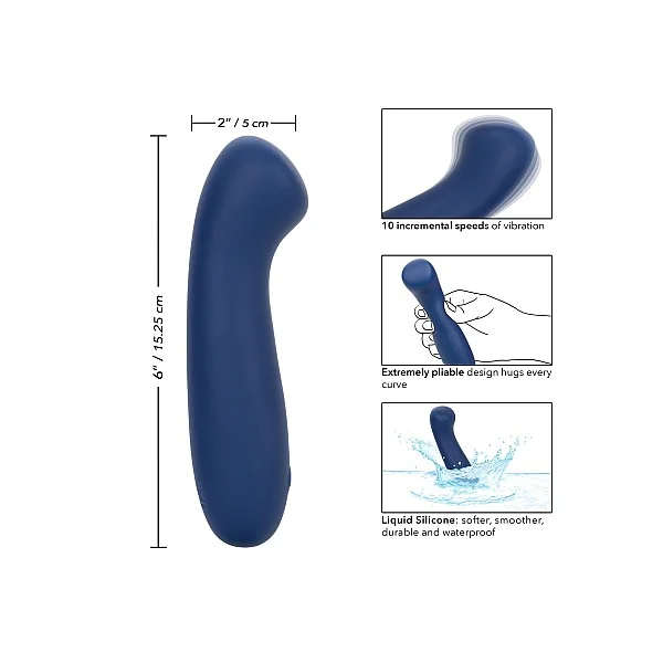 Cashmere Satin G - Blauw van het merk Cashmere - Prostaat Vibrators - online bestellen bij Masculum.nl. De discrete online seks-toys en erotisch heren ondergoed winkel voor gay & hetero mannen.