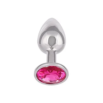 Jewel Small Rose Plug - Roze