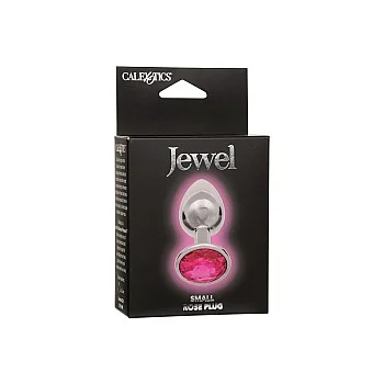 Jewel Small Rose Plug - Roze