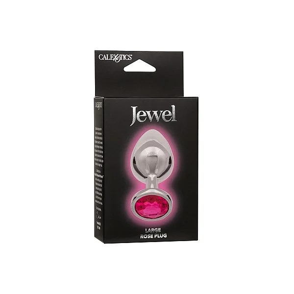 Jewel Large Rose Plug - Roze van het merk Jewel - Buttplugs - online kopen bij Masculum.nl. De discrete online seks-toys en erotisch heren ondergoed winkel voor gay & hetero mannen.
