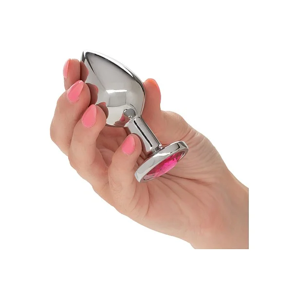 Jewel Large Rose Plug - Roze van het merk Jewel - Buttplugs - online kopen bij Masculum.nl. De discrete online seks-toys en erotisch heren ondergoed winkel voor gay & hetero mannen.