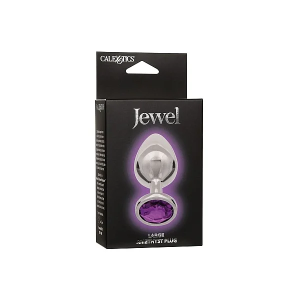 Jewel Large Amethyst Plug - Paars van het merk Jewel - Klassieke Buttplugs - online kopen bij Masculum.nl. De discrete online seks-toys en erotisch heren ondergoed winkel voor gay & hetero mannen.