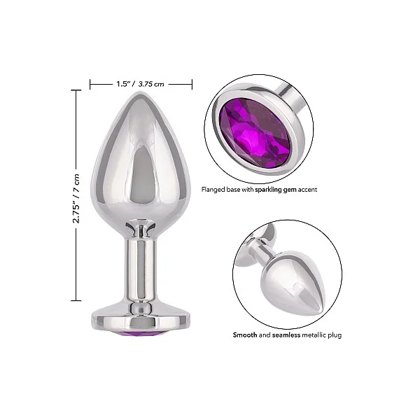 Jewel Large Amethyst Plug - Paars van het merk Jewel - Klassieke Buttplugs - online kopen bij Masculum.nl. De discrete online seks-toys en erotisch heren ondergoed winkel voor gay & hetero mannen.