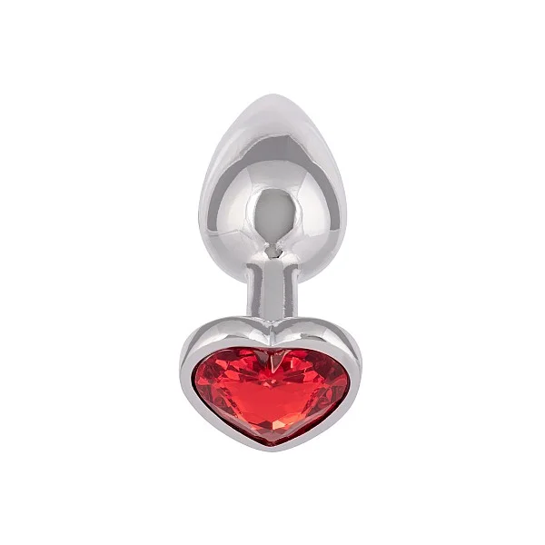 Jewel Small Ruby Heart Plug - Rood van het merk Jewel - Buttplugs - online kopen bij Masculum.nl. De discrete online seks-toys en erotisch heren ondergoed winkel voor gay & hetero mannen.