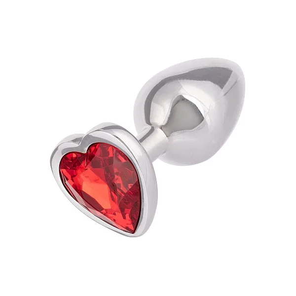Jewel Small Ruby Heart Plug - Rood van het merk Jewel - Buttplugs - online kopen bij Masculum.nl. De discrete online seks-toys en erotisch heren ondergoed winkel voor gay & hetero mannen.