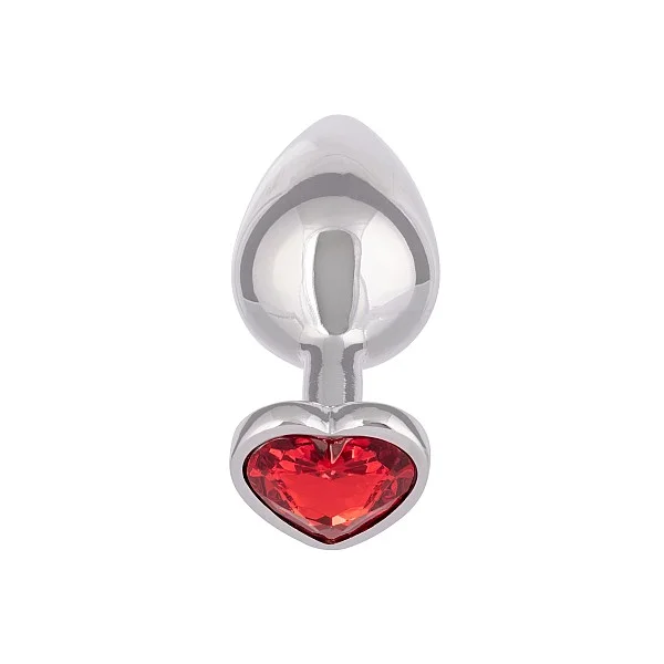 Jewel Large Ruby Heart Plug - Rood van het merk Jewel - Buttplug met Siersteen - online kopen bij Masculum.nl. De discrete online seks-toys en erotisch heren ondergoed winkel voor gay & hetero mannen.