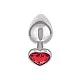 Jewel Large Ruby Heart Plug - Rood van het merk Jewel - Buttplug met Siersteen - online kopen bij Masculum.nl. De discrete online seks-toys en erotisch heren ondergoed winkel voor gay & hetero mannen.