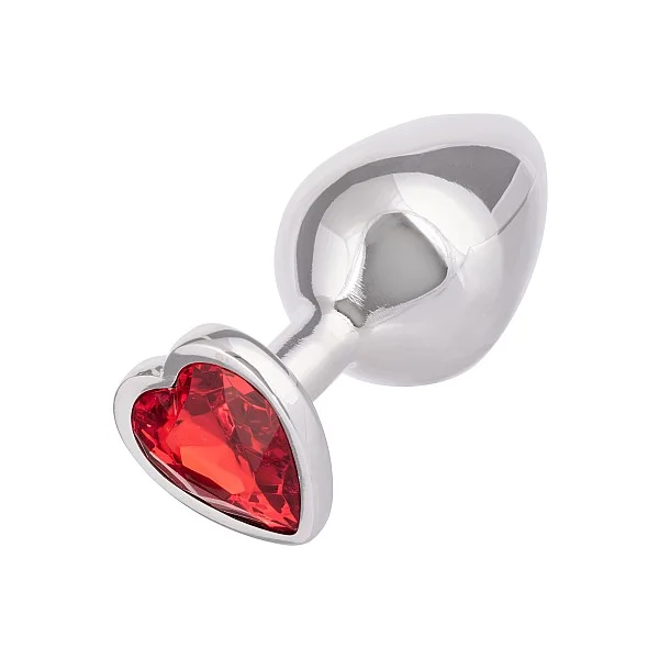 Jewel Large Ruby Heart Plug - Rood van het merk Jewel - Buttplug met Siersteen - online kopen bij Masculum.nl. De discrete online seks-toys en erotisch heren ondergoed winkel voor gay & hetero mannen.