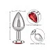 Jewel Large Ruby Heart Plug - Rood van het merk Jewel - Buttplug met Siersteen - online kopen bij Masculum.nl. De discrete online seks-toys en erotisch heren ondergoed winkel voor gay & hetero mannen.
