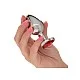 Jewel Large Ruby Heart Plug - Rood van het merk Jewel - Buttplug met Siersteen - online kopen bij Masculum.nl. De discrete online seks-toys en erotisch heren ondergoed winkel voor gay & hetero mannen.