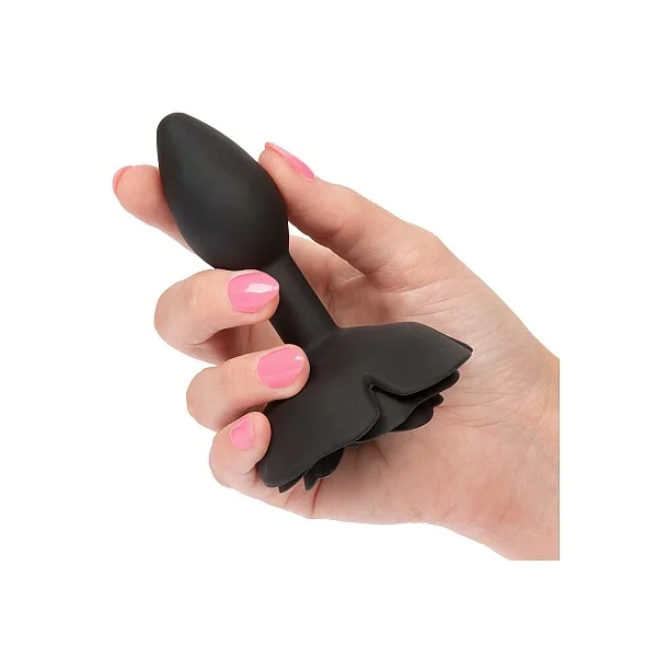 Small Rose Anal Plug - Zwart van het merk Forbidden - Buttplugs - online bestellen bij Masculum.nl. De discrete online seks-toys en erotisch heren ondergoed winkel voor gay & hetero mannen.