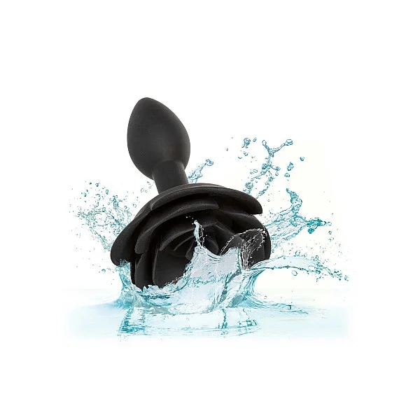 Small Rose Anal Plug - Zwart van het merk Forbidden - Buttplugs - online bestellen bij Masculum.nl. De discrete online seks-toys en erotisch heren ondergoed winkel voor gay & hetero mannen.