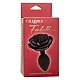 Large Rose Anal Plug - Zwart van het merk Forbidden - Buttplugs - online kopen bij Masculum.nl. De discrete online seks-toys en erotisch heren ondergoed winkel voor gay & hetero mannen.