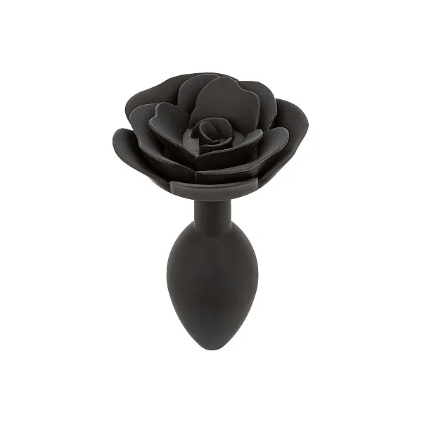 Large Rose Anal Plug - Zwart van het merk Forbidden - Buttplugs - online kopen bij Masculum.nl. De discrete online seks-toys en erotisch heren ondergoed winkel voor gay & hetero mannen.