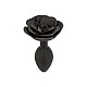 Large Rose Anal Plug - Zwart van het merk Forbidden - Buttplugs - online kopen bij Masculum.nl. De discrete online seks-toys en erotisch heren ondergoed winkel voor gay & hetero mannen.