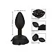 Large Rose Anal Plug - Zwart van het merk Forbidden - Buttplugs - online kopen bij Masculum.nl. De discrete online seks-toys en erotisch heren ondergoed winkel voor gay & hetero mannen.