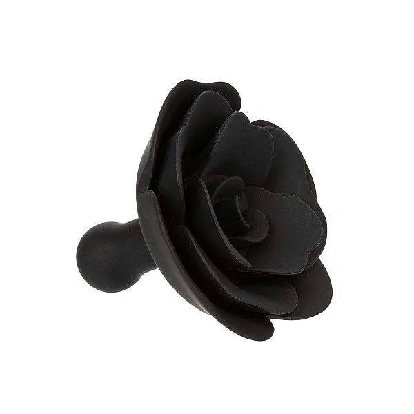 Removable Rose Gag - Zwart van het merk Forbidden - Ball Gags - online bestellen bij Masculum.nl. De discrete online seks-toys en erotisch heren ondergoed winkel voor gay & hetero mannen.