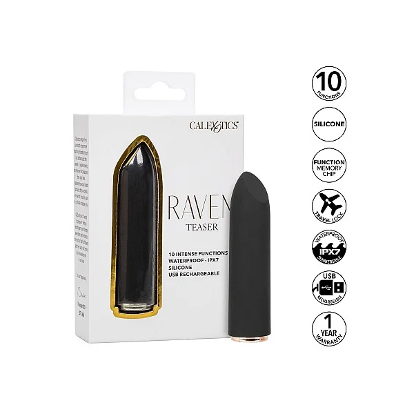 Raven Teaser - Zwart van het merk Raven - Vibrerende Eitjes - online bestellen bij Masculum.nl. De discrete online seks-toys en erotisch heren ondergoed winkel voor gay & hetero mannen.