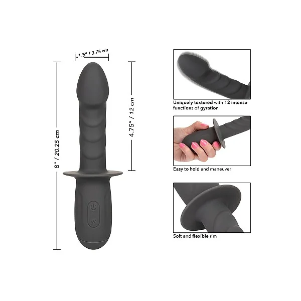 Ramrod Gyrating - Zwart van het merk Ramrod - Klassieke Vibrators - online kopen bij Masculum.nl. De discrete online seks-toys en erotisch heren ondergoed winkel voor gay & hetero mannen.
