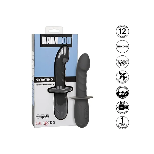Ramrod Gyrating - Zwart van het merk Ramrod - Klassieke Vibrators - online kopen bij Masculum.nl. De discrete online seks-toys en erotisch heren ondergoed winkel voor gay & hetero mannen.