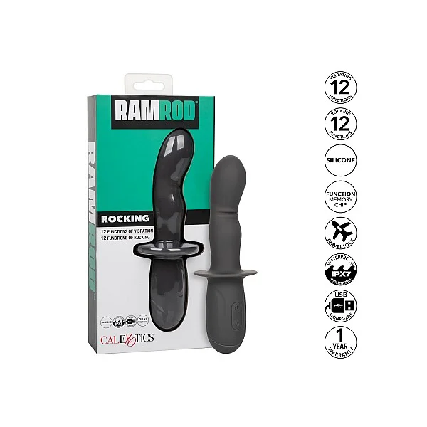 Ramrod Rocking - Zwart van het merk Ramrod - Klassieke Vibrators - online kopen bij Masculum.nl. De discrete online seks-toys en erotisch heren ondergoed winkel voor gay & hetero mannen.