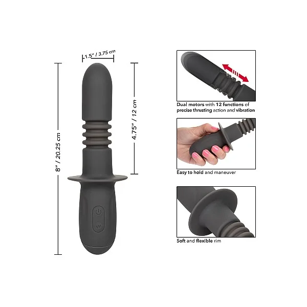 Ramrod Thrusting - Zwart van het merk Ramrod - Vibrators - online kopen bij Masculum.nl. De discrete online seks-toys en erotisch heren ondergoed winkel voor gay & hetero mannen.