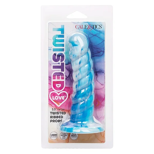Twisted Love Twisted Ribbed Probe - Blauw van het merk Twisted Love -  - online kopen bij Masculum.nl. De discrete online seks-toys en erotisch heren ondergoed winkel voor gay & hetero mannen.