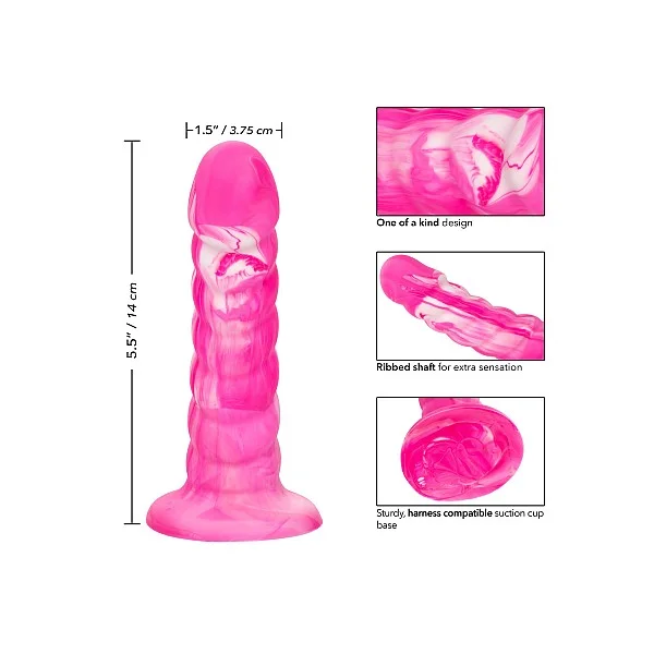 Twisted Love Twisted Ribbed Probe - Roze van het merk Twisted Love -  - online kopen bij Masculum.nl. De discrete online seks-toys en erotisch heren ondergoed winkel voor gay & hetero mannen.