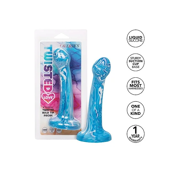 Twisted Love Twisted Bulb Tip Probe - Blauw van het merk Twisted Love -  - online kopen bij Masculum.nl. De discrete online seks-toys en erotisch heren ondergoed winkel voor gay & hetero mannen.