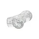 Cyclone Dual Ribbed Stroker - Transparant van het merk Cyclone - Sleeve Masturbators - online kopen bij Masculum.nl. De discrete online seks-toys en erotisch heren ondergoed winkel voor gay & hetero mannen.