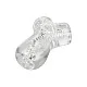 Cyclone Dual Ribbed Stroker - Transparant van het merk Cyclone - Sleeve Masturbators - online kopen bij Masculum.nl. De discrete online seks-toys en erotisch heren ondergoed winkel voor gay & hetero mannen.