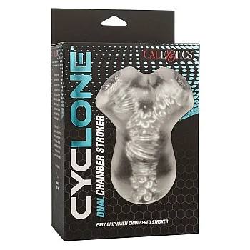 Cyclone Dual Chamber Stroker - Transparant