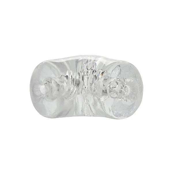 Cyclone Dual Chamber Stroker - Transparant van het merk Cyclone - Sleeve Masturbators - online bestellen bij Masculum.nl. De discrete online seks-toys en erotisch heren ondergoed winkel voor gay & hetero mannen.