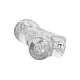 Cyclone Dual Chamber Stroker - Transparant van het merk Cyclone - Sleeve Masturbators - online bestellen bij Masculum.nl. De discrete online seks-toys en erotisch heren ondergoed winkel voor gay & hetero mannen.