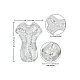 Cyclone Dual Chamber Stroker - Transparant van het merk Cyclone - Sleeve Masturbators - online bestellen bij Masculum.nl. De discrete online seks-toys en erotisch heren ondergoed winkel voor gay & hetero mannen.