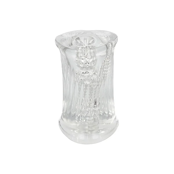Cyclone Triple Chamber Stroker - Transparant van het merk Cyclone - Sleeve Masturbators - online bestellen bij Masculum.nl. De discrete online seks-toys en erotisch heren ondergoed winkel voor gay & hetero mannen.