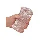 Cyclone Triple Chamber Stroker - Transparant van het merk Cyclone - Sleeve Masturbators - online bestellen bij Masculum.nl. De discrete online seks-toys en erotisch heren ondergoed winkel voor gay & hetero mannen.