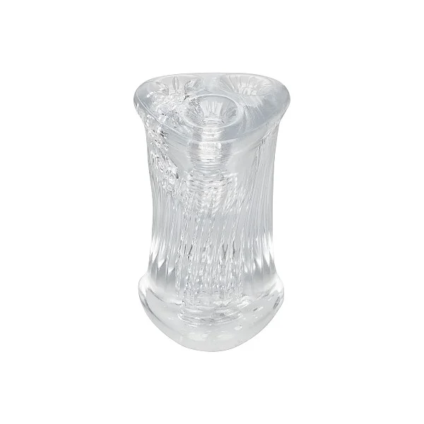 Cyclone Triple Chamber Stroker - Transparant van het merk Cyclone - Sleeve Masturbators - online bestellen bij Masculum.nl. De discrete online seks-toys en erotisch heren ondergoed winkel voor gay & hetero mannen.