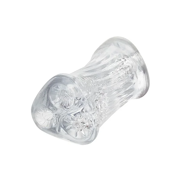 Cyclone Triple Chamber Stroker - Transparant van het merk Cyclone - Sleeve Masturbators - online bestellen bij Masculum.nl. De discrete online seks-toys en erotisch heren ondergoed winkel voor gay & hetero mannen.