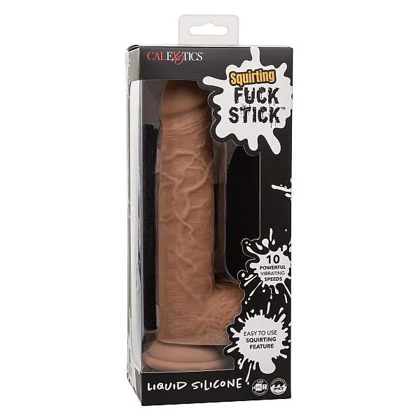 Squirting Fuck Stick - Bruine huidskleur van het merk Squirting Fuck Stick - Dildo's - online kopen bij Masculum.nl. De discrete online seks-toys en erotisch heren ondergoed winkel voor gay & hetero mannen.