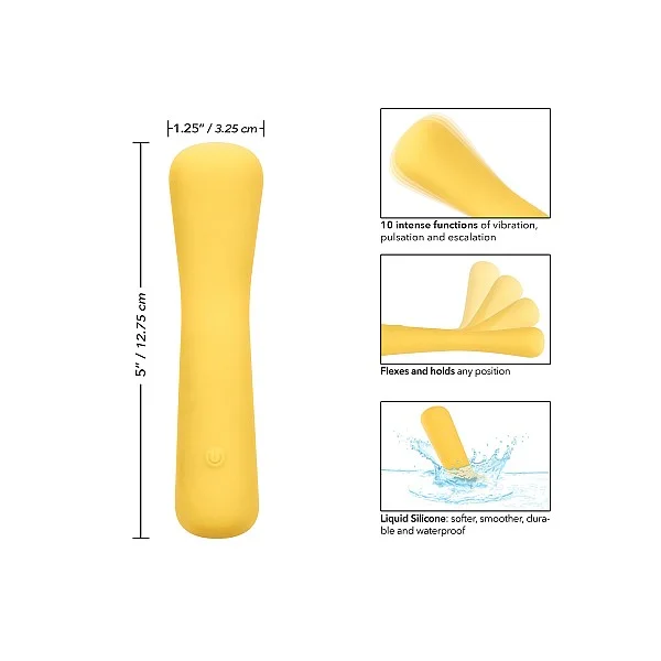 Boundless Mini Flexiwand - Geel van het merk Boundless - Wand Massagers - online kopen bij Masculum.nl. De discrete online seks-toys en erotisch heren ondergoed winkel voor gay & hetero mannen.