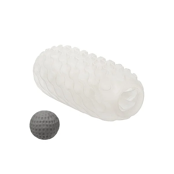 Boundless Squishy Ball Stroker - Grijs van het merk Boundless - Sleeve Masturbators - online kopen bij Masculum.nl. De discrete online seks-toys en erotisch heren ondergoed winkel voor gay & hetero mannen.
