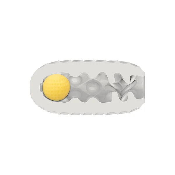 Boundless Squishy Ball Stroker - Geel van het merk Boundless - Sleeve Masturbators - online bestellen bij Masculum.nl. De discrete online seks-toys en erotisch heren ondergoed winkel voor gay & hetero mannen.