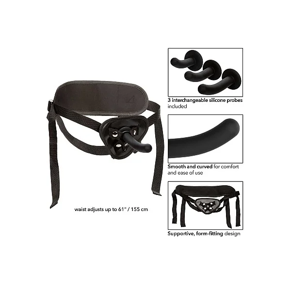 Boundless Curve Pegging Kit - Zwart van het merk Boundless -  - online kopen bij Masculum.nl. De discrete online seks-toys en erotisch heren ondergoed winkel voor gay & hetero mannen.