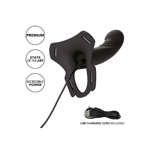Boundless Rechargeable Harness - Zwart van het merk Boundless -  - online bestellen bij Masculum.nl. De discrete online seks-toys en erotisch heren ondergoed winkel voor gay & hetero mannen.