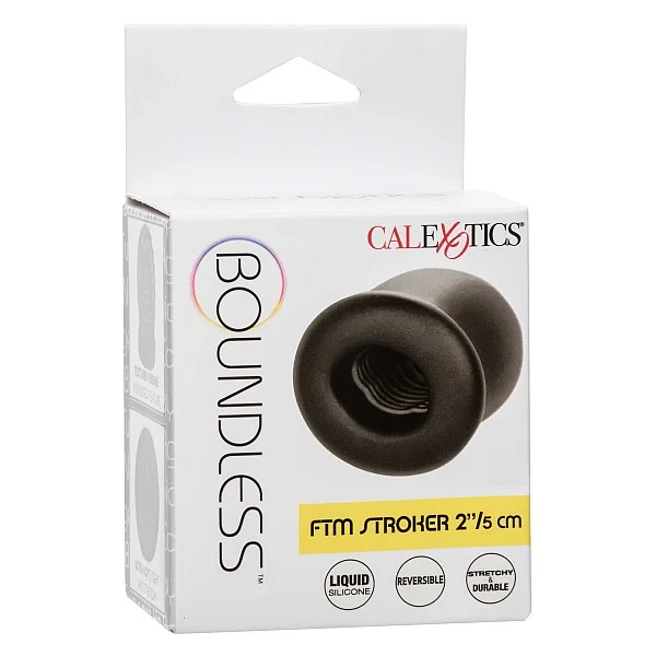 Boundless FTM Stroker 5 cm - Zwart van het merk Boundless - Kunst Vagina - online kopen bij Masculum.nl. De discrete online seks-toys en erotisch heren ondergoed winkel voor gay & hetero mannen.