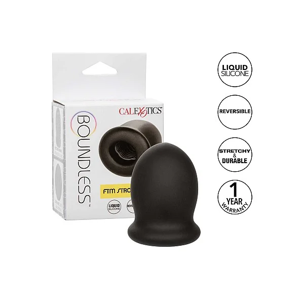Boundless FTM Stroker 5 cm - Zwart van het merk Boundless - Kunst Vagina - online kopen bij Masculum.nl. De discrete online seks-toys en erotisch heren ondergoed winkel voor gay & hetero mannen.