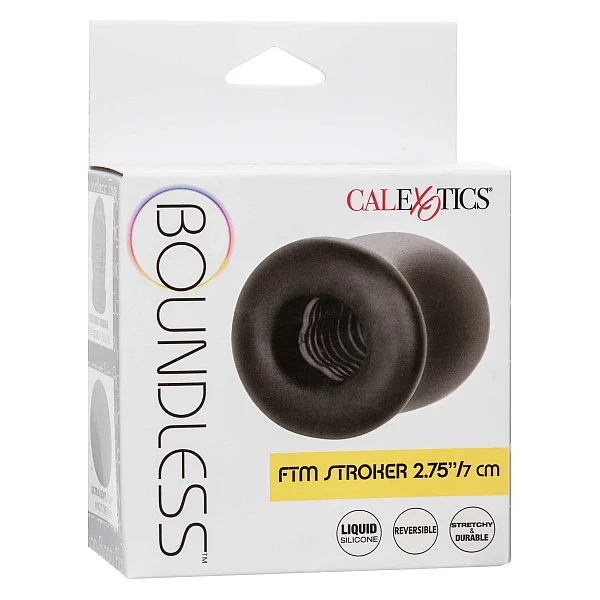 Boundless FTM Stroker 7 cm - Zwart van het merk Boundless - Kunst Vagina - online bestellen bij Masculum.nl. De discrete online seks-toys en erotisch heren ondergoed winkel voor gay & hetero mannen.