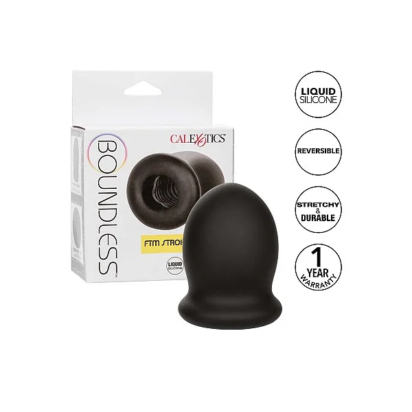Boundless FTM Stroker 7 cm - Zwart van het merk Boundless - Kunst Vagina - online bestellen bij Masculum.nl. De discrete online seks-toys en erotisch heren ondergoed winkel voor gay & hetero mannen.