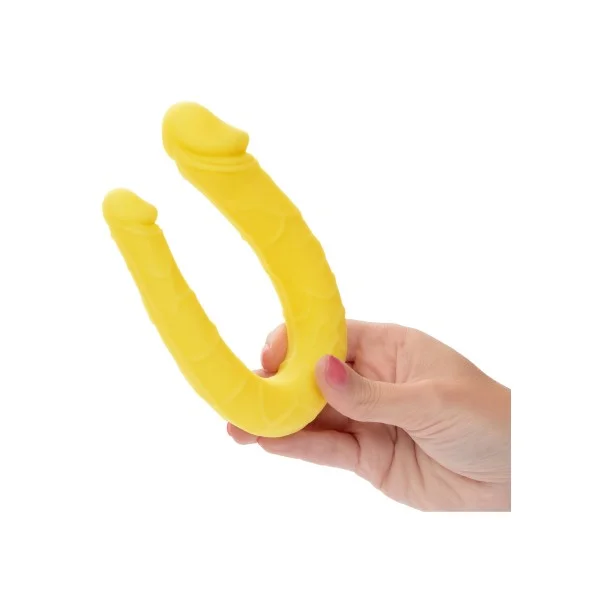 Boundless AC/DC Dong - Geel van het merk Boundless - Dubbele Dildo - online kopen bij Masculum.nl. De discrete online seks-toys en erotisch heren ondergoed winkel voor gay & hetero mannen.